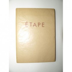  R. Mérelle : Etape. Edition originale.