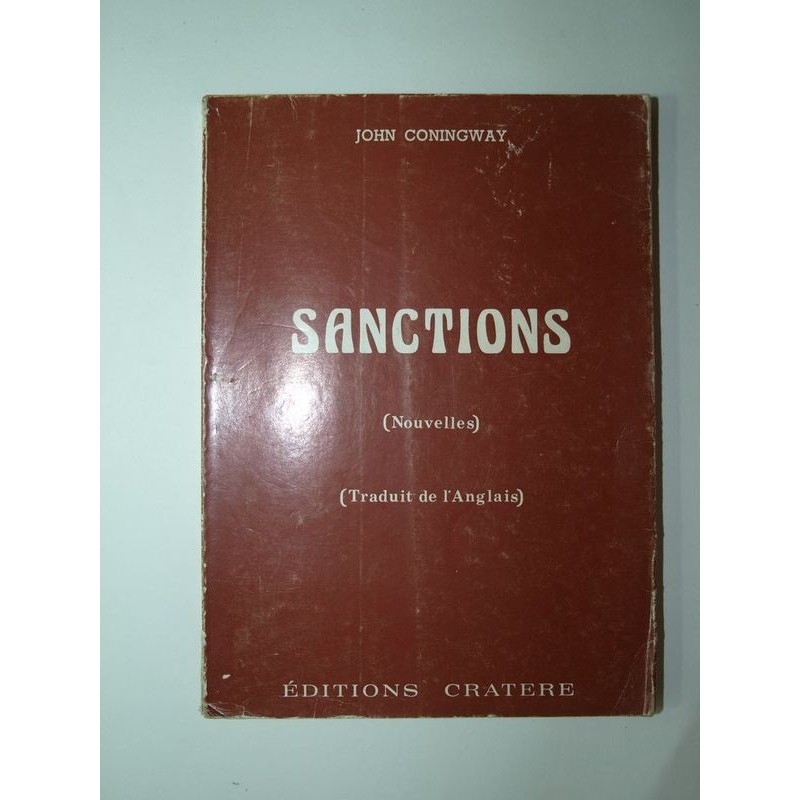 CONINGWAY John : Sanctions (Nouvelles).