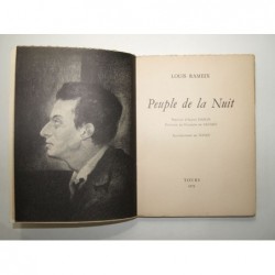  VOYET Jacques : Peuple de la nuit. Edition originale.