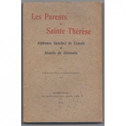 Anonyme : Les parents de Sainte Thérèse. Alphonse Sanchez de Cepeda et Béatrix de Ahumada.