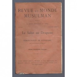 La Mission Scientifique du Maroc : Revue du monde musulman.Tome XXXIII. Edition originale.