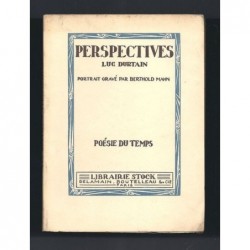 DURTAIN Luc : Perspectives. Edition originale.