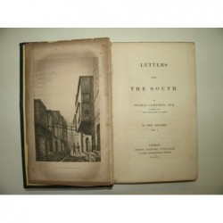 CAMPBELL Thomas  : Letters from the South.  2 vol.