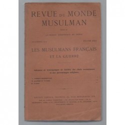 La Mission Scientifique du Maroc : Revue du monde musulman. Edition originale. Tome 29