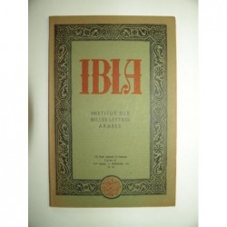 : IBLA. Revue de l'Institut des Belles Lettres Arabes. Numéro 54.