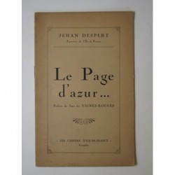 Jehan Despert : Le page d’azur