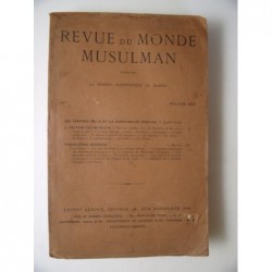 La Mission Scientifique du Maroc : Revue du monde musulman. Tome XXX. Edition originale.
