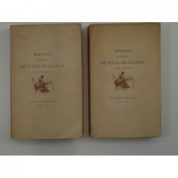 Staal - de Launauy (Mme de) : Mémoires de Madame De Staal-de Launay .2 tomes