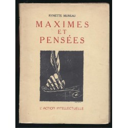 Rynette Mureau : Maximes et...