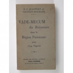 Jeanpert H. E. : Vade-mecum du botaniste dans la région parisienne.