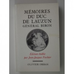 Mémoires du Duc de Lauzun