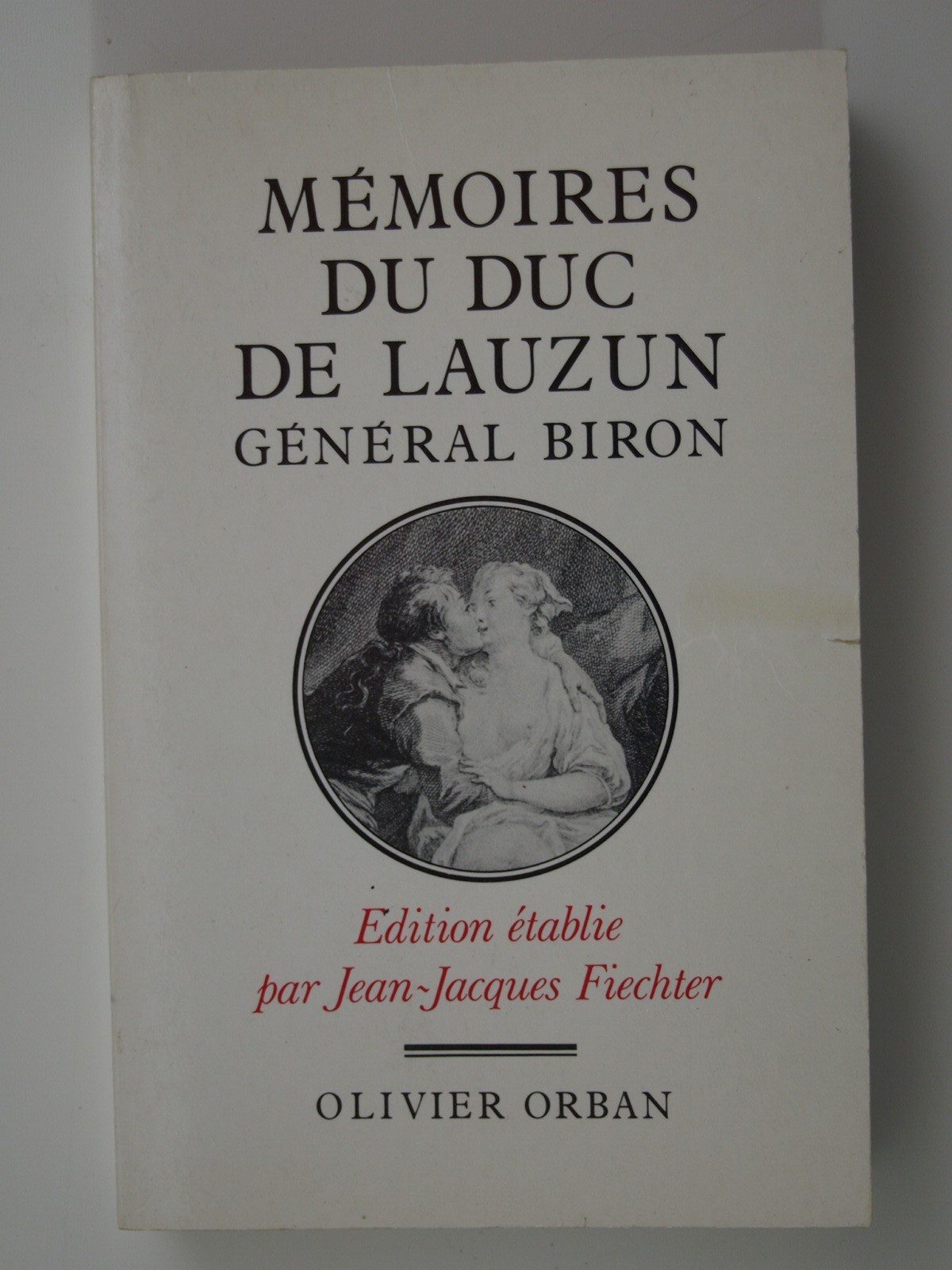Mémoires du Duc de Lauzun
