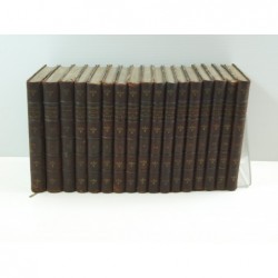 Michelet Jules : Histoire de france. 17 volumes. Complet