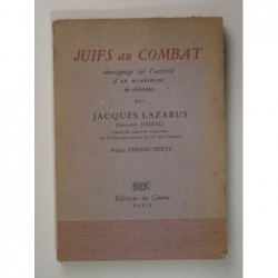 Lazarus Jacques : Juifs au combat.