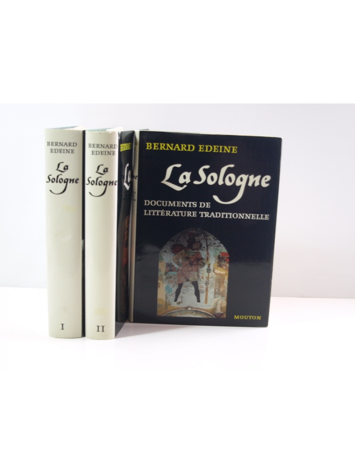 EDEINE Bernard : La Sologne. 3 tomes