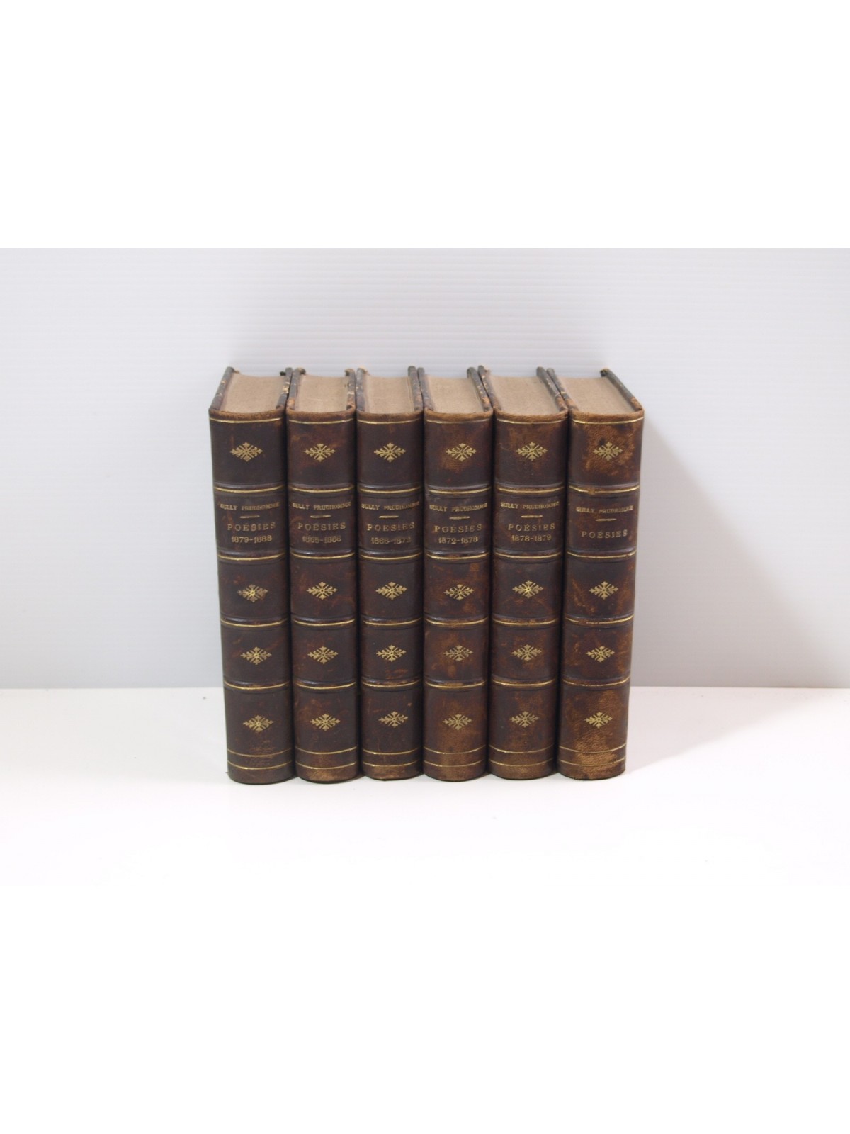 Sully Prudhomme : Poésies. 6 volumes