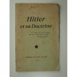 Hitler et sa doctrine.