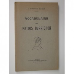 Ruitton-Daget L. : Vocabulaire du patois berrichon