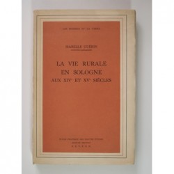 Guérin Isabelle : La vie rurale en Sologne aux XIVe et XVe siècle