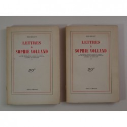 Diderot Denis : Lettres à Sophie Volland. Tomes 1 et 2.