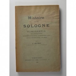 Maymac G. : Histoire de la Sologne.