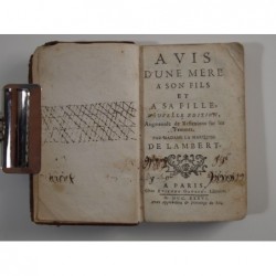 Lambert : Avis d'une mère à son fils. Réflexions nouvelles sur les femmes.