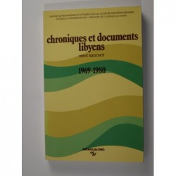 Bleuchot Hervé : Chroniques et documents libyens (1969-1980)