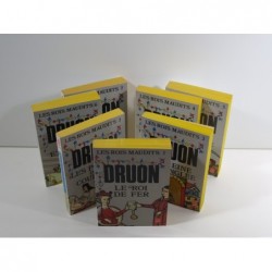 Druon Maurice : Les rois maudits. 7 tomes. Complet
