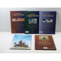  Hübsch : Le Chant d'Excalibur. Tomes 1 à 5