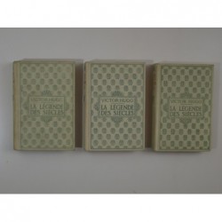 Hugo Victor : La Légende des Siècles. 3 tomes