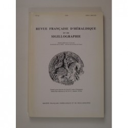 Revue française d'héraldique et de sigillographie. N°64
