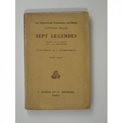 Keller Gottfried : Sept légendes