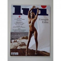 Magazine Lui. L'ouragan Edita. Décembre - janvier 2013 - 2014
