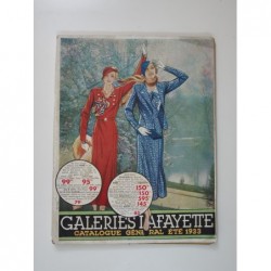 Galeries Lafayette. Catalogue général été 1933