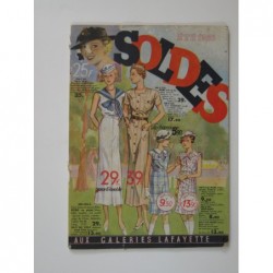 Galeries Lafayette. Catalogue Soldes été 1935