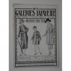 Aux Galeries Lafayette. Catalogue hiver 1918-19