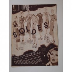 Au Louvre. Soldes. Catalogue 1938
