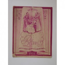 Au Louvre. Blanc. Catalogue 1951