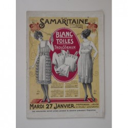 À la Samaritaine. Blanc