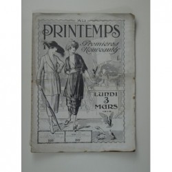 Au Printemps. Premières nouveautés. Catalogue 1919
