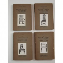 Blake J.-P. : Le meuble anglais 4 tomes . Complet