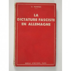 Piatnitski Ossip : La dictature fasciste en Allemagne