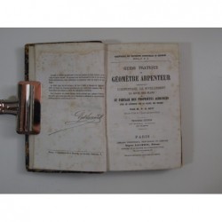 Guy P.G. : Guide Pratique du géomètre arpenteur