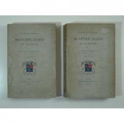 Labreuille : Étude historique sur Montrichard et Nanteuil. 2 tomes. E.O. 1896