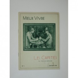 Bernard Tristan : Mieux vivre. Les cartes