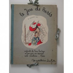 Luka Madeleine : Le Jeu de Paris. La Parisienne 1942. Jeu de l'oie